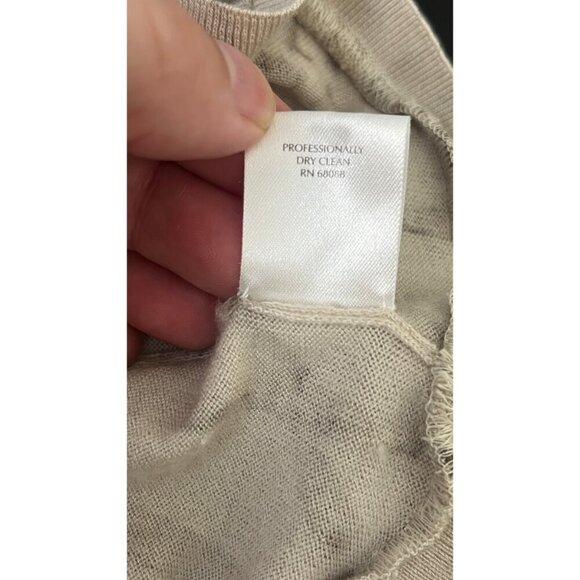 TSE CASHMERE THIN KNIT BLOUSE S - Picture 7 of 7